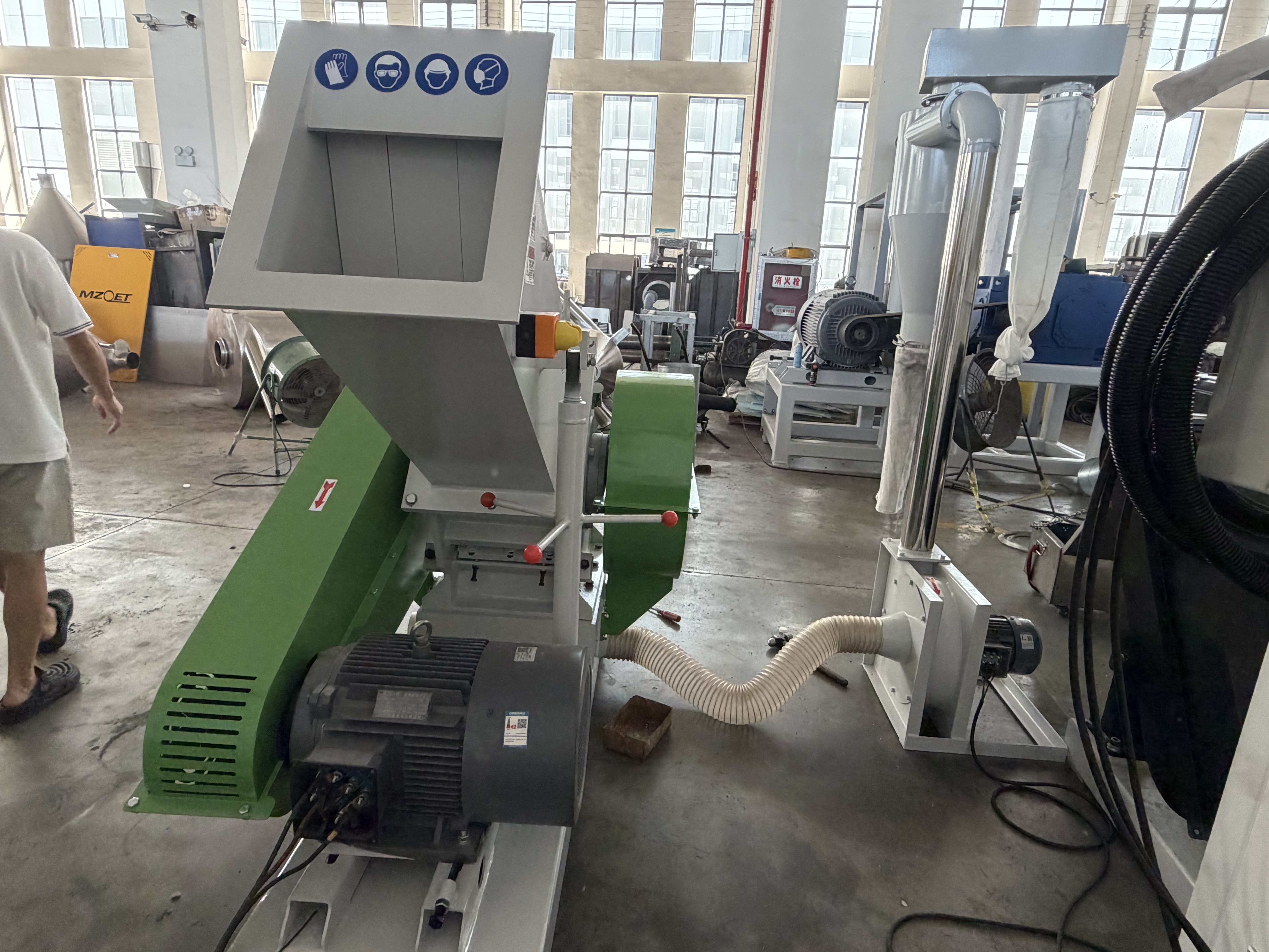 SWP-500 Waste Pipe and Profile High Efficient Crusher For Plastic Recycling
