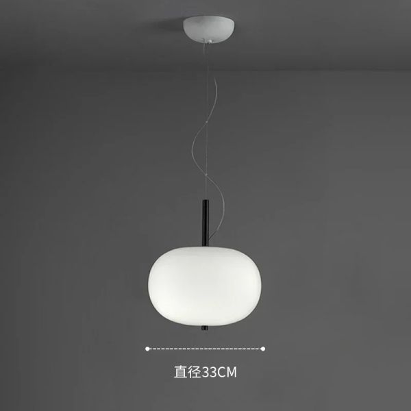 Scandinavia Pendant Light Big Glass Ball Ceiling Chandelier Suspension Hanging (WH-GP-199)