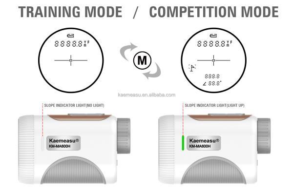 1200m OEM Golf Range Finder Slope Scope Laser Distance Meter Telescope Golf Laser Rangefinders