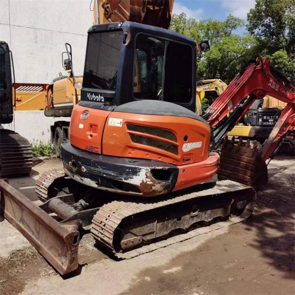 48.3KW Kubota Official 5ton KX165 Excavator from Japan with 0.24m3 Bucket Capacity