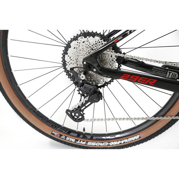 SHIMANO DEORE 12 Speed Twitter Carbon MTB Carbon Fiber Mountain Bike 29