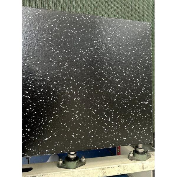 3/4 Inch Athletic Rubber Flooring Tiles for Home and Commercial Gym Weight Zone