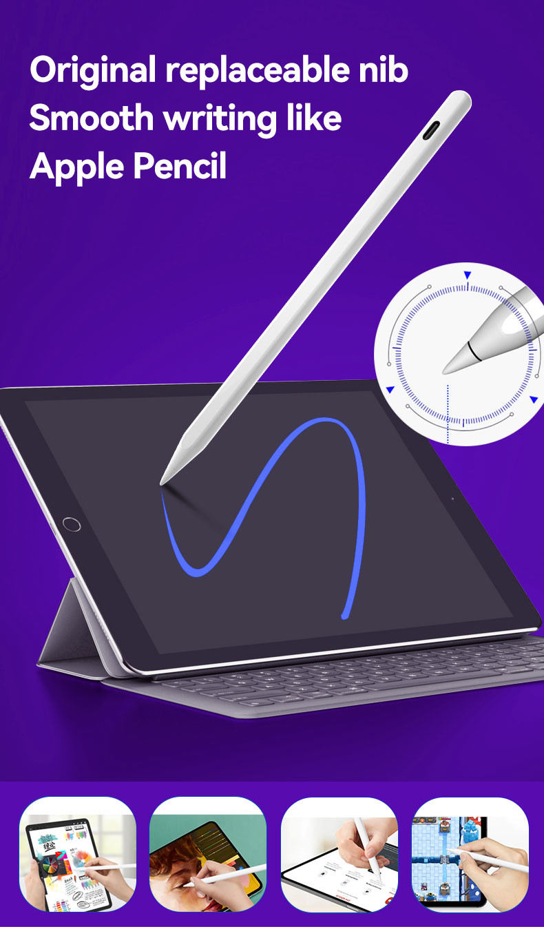 Ручка грифеля с ручкой первоначального меняемого Nib магнитной для ручки IPad Bluetooth для IPad Pro 12,9