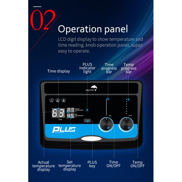 SUS304 4.5L Printhead Stainless Steel Ultrasonic Cleaner