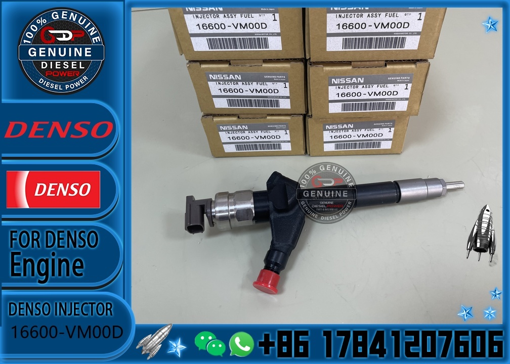 Genuine Denso Fuel Injector 095000-6240, 16600-VM00D/16600-MB40, Suitable for Nissan Models