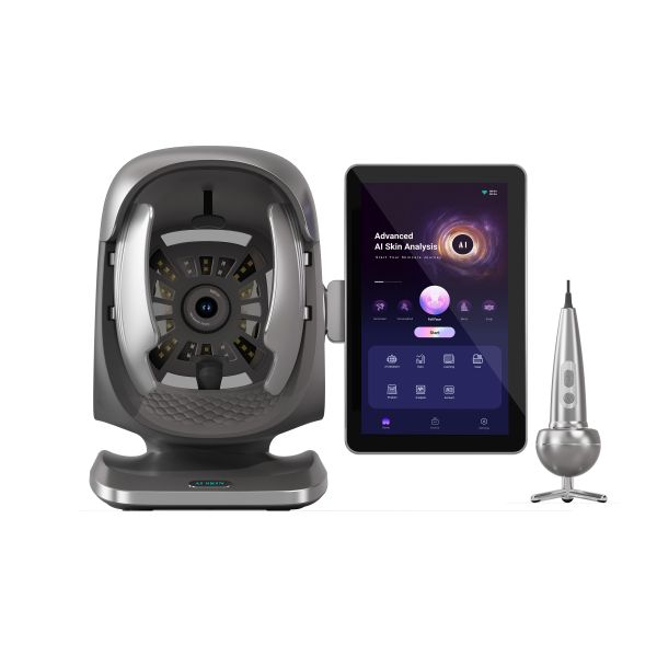AI Magic 3d Mirror Facial Scanner Analizador De Piel Acne Skin Analysis Full Face Scanner Testing Skin Analyzer Machine
