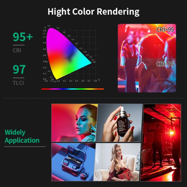 Ручные RGB Tube Studio Light Youtube видеокамеры 2700-7500k с 14 световыми эффектами для фотографии