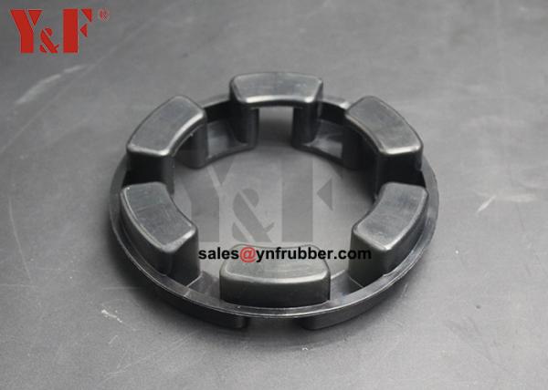 Cylindrical Rubber Coupling Pipe Connectors Flexible Heat Resistance