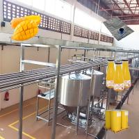 Industrial 1 - Linha de processamento de suco de manga/compota 5 T/H em um único serviço
