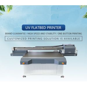2 G5i Cabeças de impressão Impressora UV de etiquetas de piso Impressora de etiquetas para materiais rígidos e flexíveis
