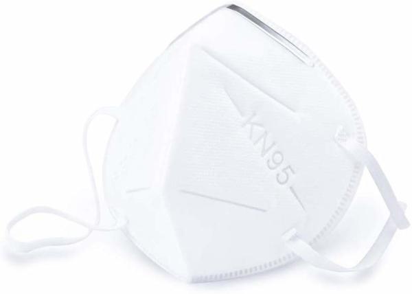 High Filtration Efficiency Kn95 Face Mask , Foldable Disposable Medical Mask
