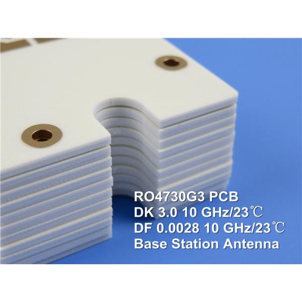 Rogers RO4730G3 60mil 1.524mm High Frequency PCB Cellular Base Station Antenna PCB