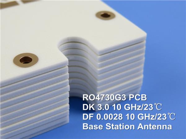 Rogers RO4730G3 High Frequency PCB 2-Layer Rogers 4730 20mil 0.508mm Printed Circuit Board DK3.0 DF 0.0028 Microwave PCB