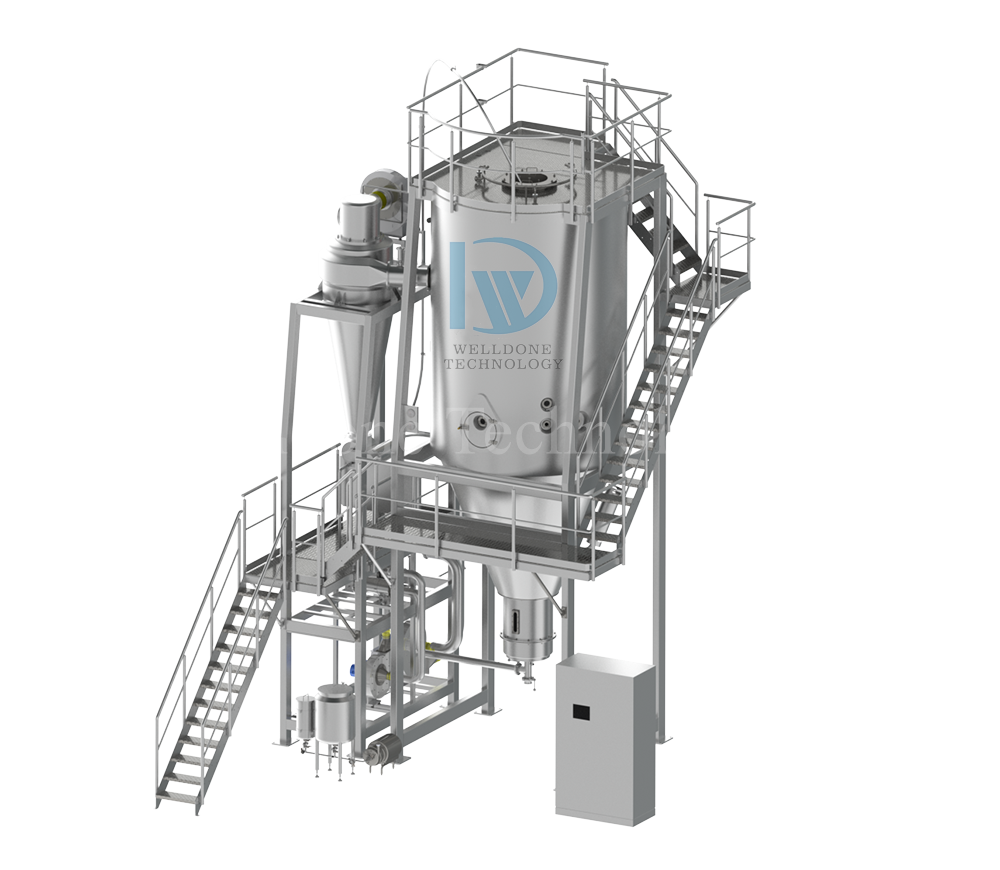 Energy Saving And Food Standard Liquid Spray Dryer Machine Equipment