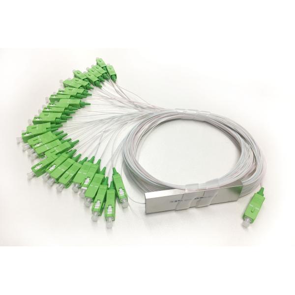 Mini Steel Tube 1x32 PLC Optical Splitter with 0.9mm LSZH G.657A1 Fiber for FTTH Networks