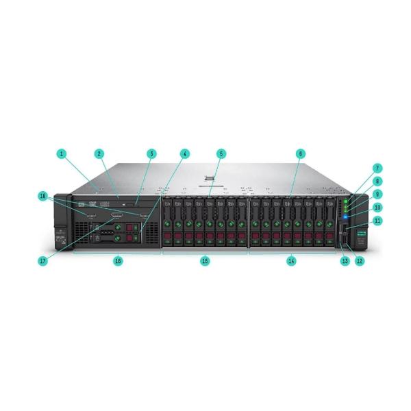 Original Server Hpe Proliant Dl380 Gen10 G10 Plus Computer Used Mountable Sql Servidores 2u Rack Server