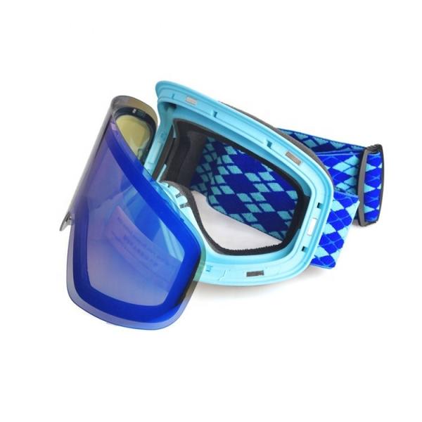 Customized Logo Anti-fog Double Lens Magnet Snow Ski Goggles for Outdoor Activities