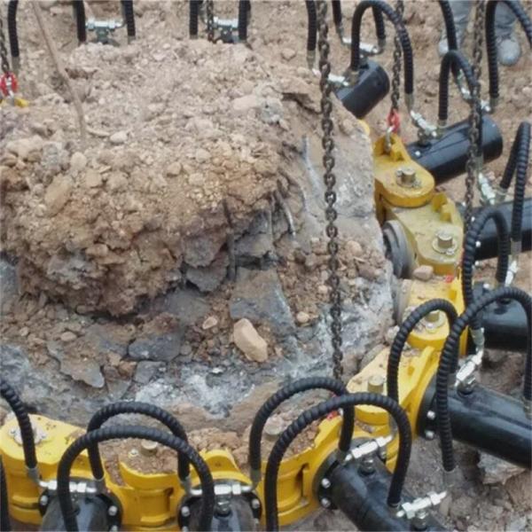 Конкретная гидравлическая машина выключателя кучи 600mm для резать кучу