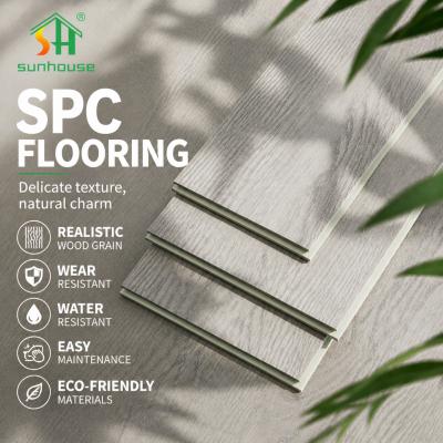 Termite Proof 100% Waterproof Heat Stable SPC Rigid Core Vinyl Plank Flooring for Africa