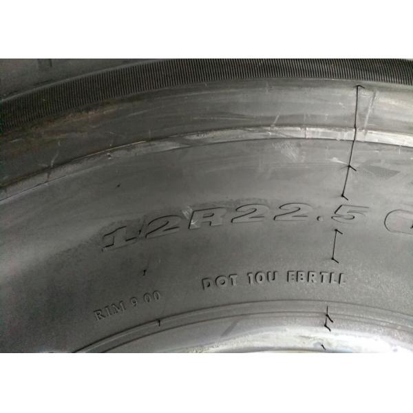Stone Ejection Design Highway Truck Tires 12R22.5 With Four Straight Grooves