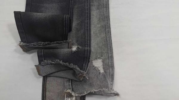 72%Cotton 11.4oz Denim Fabric Cotton Polyester  Rayon Denim fabric 10x7 JSD3250B