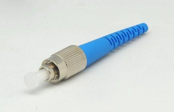 2.0MM Optical Fiber Connectors , Fc Fiber Connector With Ceramic Sleeve