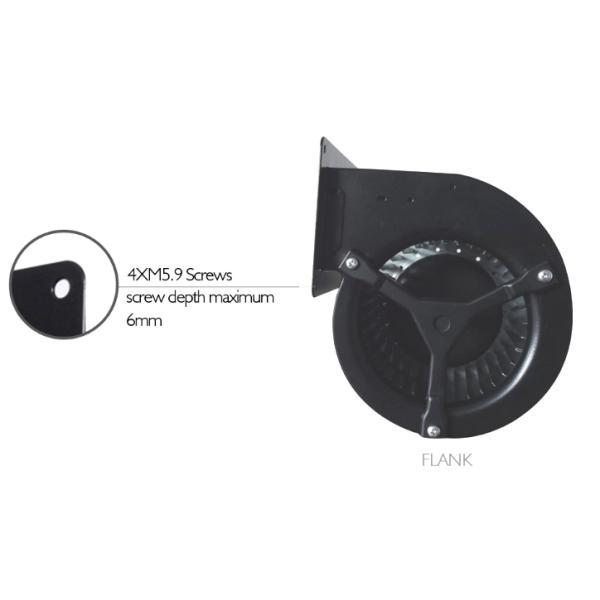 65W Centrifugal Blower Fan Exhaust Centrifugal Blower Quiet Centrifugal Fan