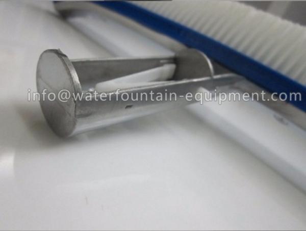 Pool Cleaning Brush Swimming Pool Accessories Plastic / Stainless Material