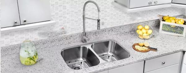 SS304 Stainless Steel Laundry Wash Kitchen Sink With Cupc Undermount