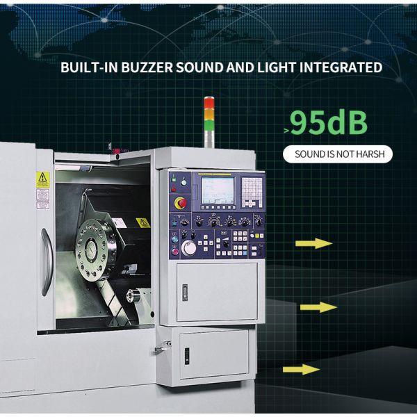 Feu de signalisation tour personnalisable Installation facile Voyants empilables à LED Indice de protection IP54