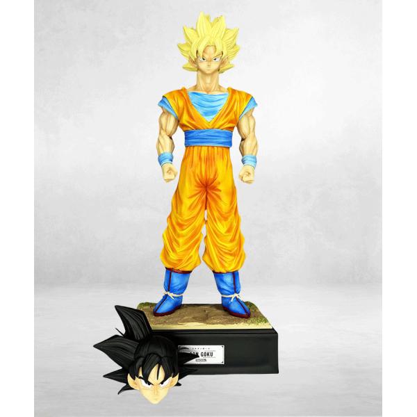 PVC Double Headed Wukong Model Figurines for Interactive Action Figures Toy Collectors