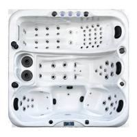 Banheira de hidromassagem de luxo para 4 pessoas Banheira de hidromassagem acrílica para adultos Banheira de hidromassagem com função de massagem