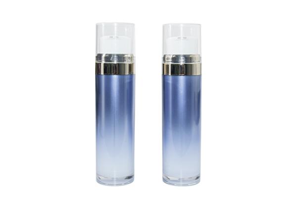 50 ml + 50 ml PMMA Bouteille à essence à double tube Bouteille à pompe à lotion UKL10F