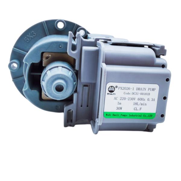 220-230V 60Hz 30W DC31-00181B moteur de pompe pour machine à laver LG