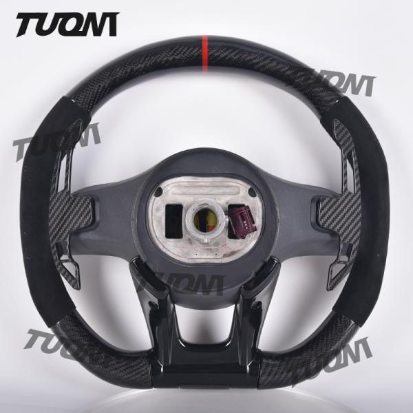 Customizable Leather/Carbon Fiber Mercedes Benz Steering Wheel with Easy Controls