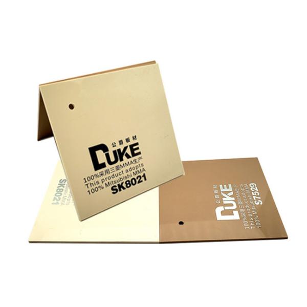 DUKE Water Absorption 0.30% PMMA Acrylic Sheet For Bathtub