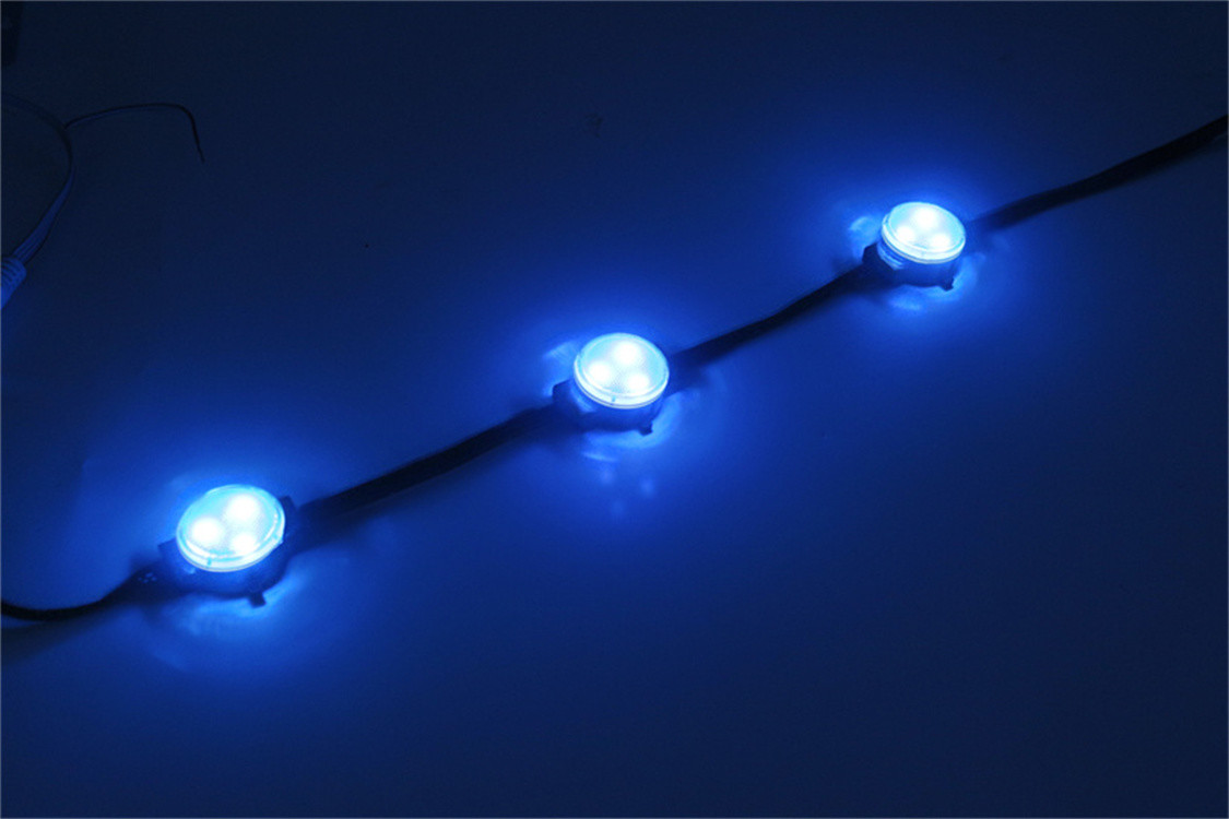 Внутренний / наружный 1W DC12V RGBW 30mm LED точечный источник света водонепроницаемый LED-модуль