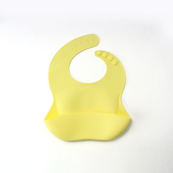 0-4 Years Old Baby Feeding Bib Silicone Soft Waterproof Easy Clean Comfortable Design Ideal for Mealtime Protection