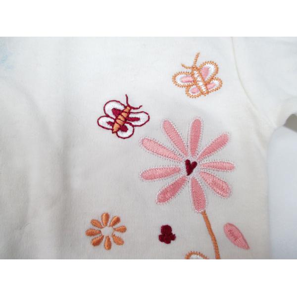 Cotton Single Jersey OEM Baby Girl Footed Rompers For Summer