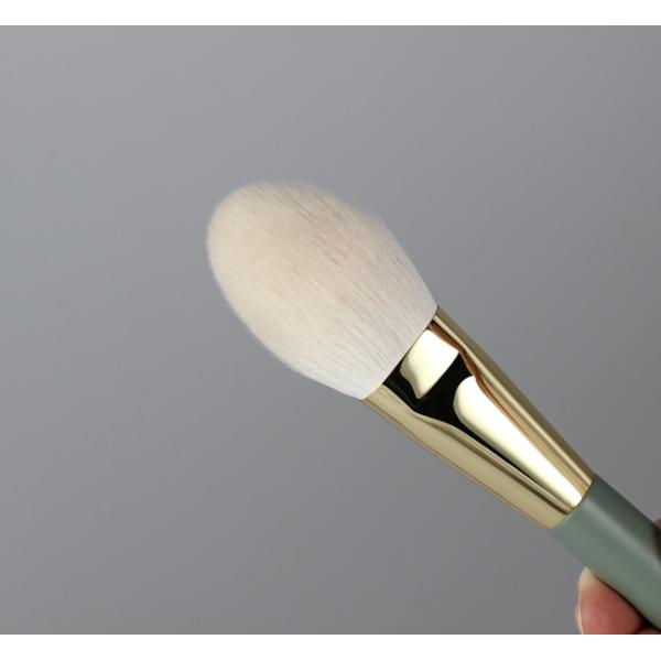 Противобактериологические естественные щетки макияжа волос козы с меткой частного назначения