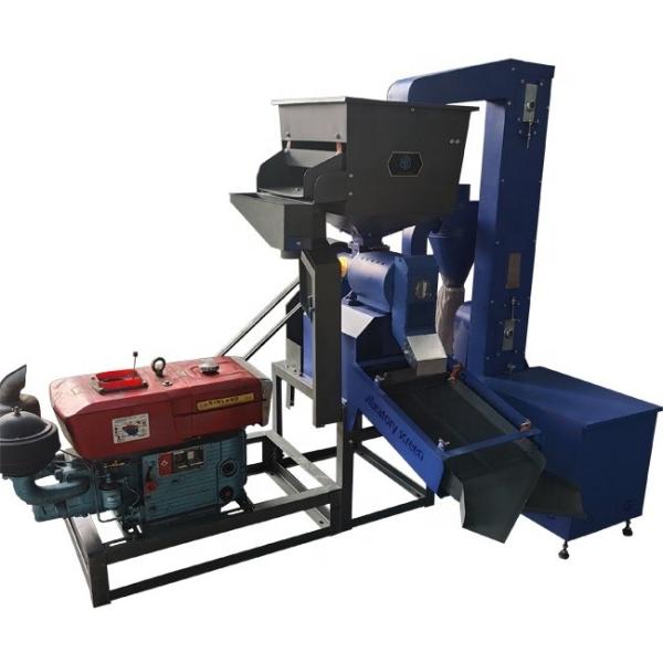 DONGYA AGRO 22HP moteur diesel machine de moulin à riz avec élévateur de chargement automatique