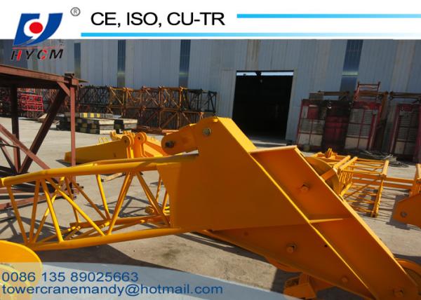24m Arm Length Roof Crane 6ton WD60 No Mast Crane 150m Max. Lifting Height  Schneider Dismantle Tower Crane