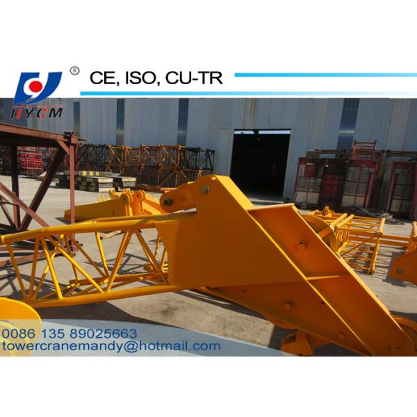 24m Arm Length Roof Crane 6ton WD60 No Mast Crane 150m Max. Lifting Height  Schneider Dismantle Tower Crane