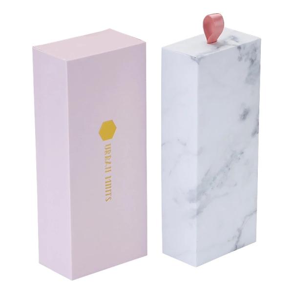 Шкатулка для драгоценностей ящика упаковывая творческим бумажным напечатанное мрамором горячее печатание золота