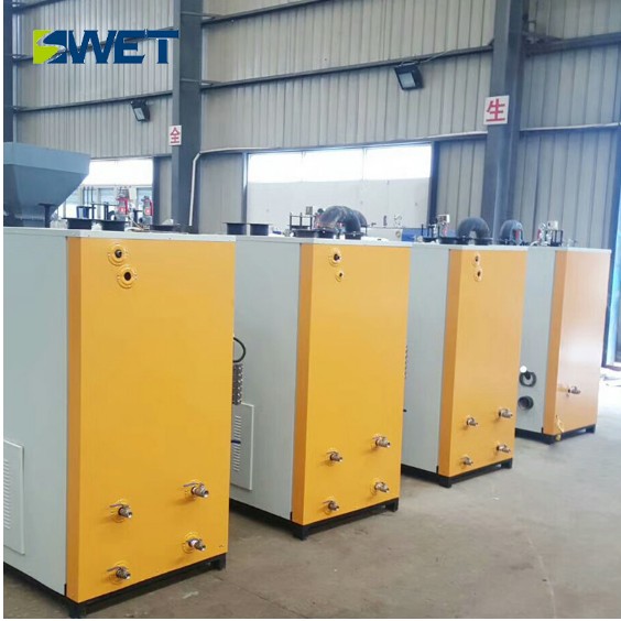 Vertical Biomass Pellet Steam Generator , 0.7Mpa 300Kg/H Biomass Boiler