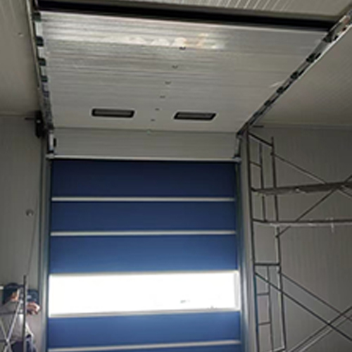 High-Speed Long-Term Reliability Industrial Sectional Overhead Door For Machinery Manufacturing Facilities