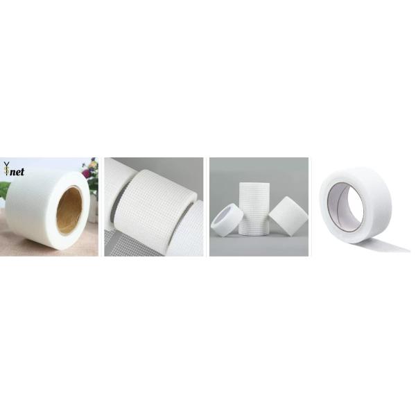 Batches of self - adhesive 9*9mm mesh cloth tape glass fiber products fiberglass tape,Drywall Fiberglass Self Adhesive Mesh Joint Tape For Gypsum Board With 20m 45m 90m Length.
