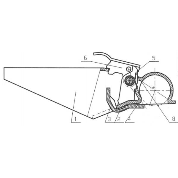 Рамка финиша шарика заминкы трейлера стандарта 2-5/16» гальванизированная муфтой