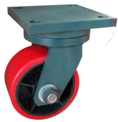 8 Inch White Nylon On Steel Heavy Duty Caster  5 Ton 5000kg
