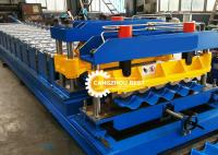 Tuile de toit en acier vitrée de vague de matériau de construction formant le contrôle de PLC de machine